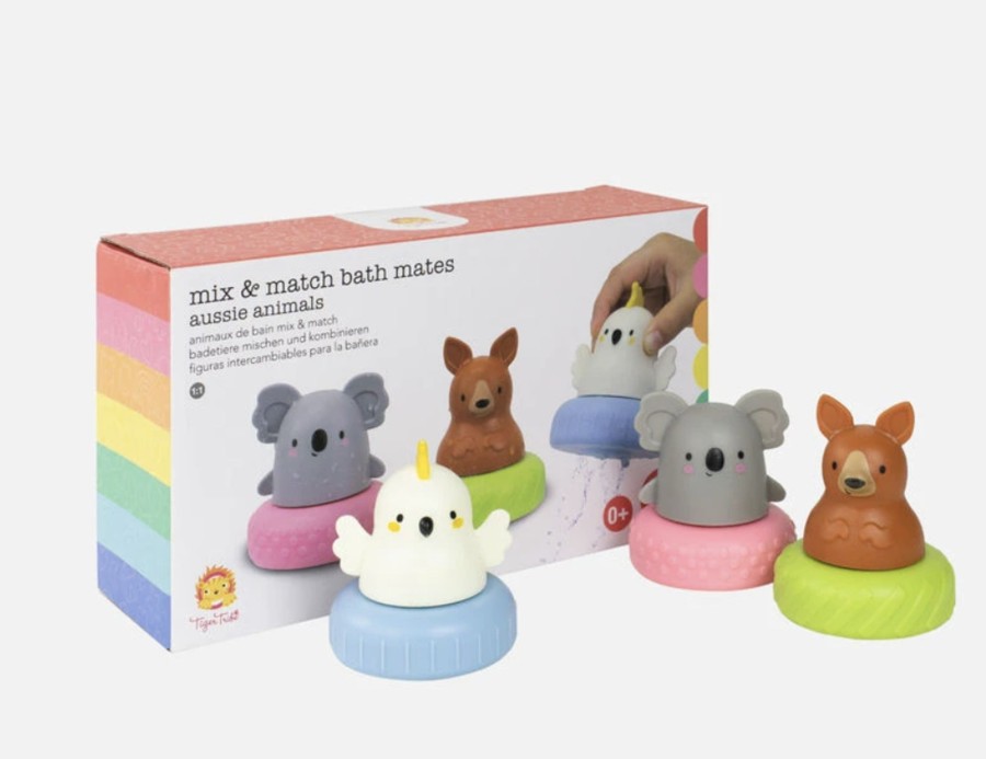 Toys & Activites Tiger Tribe | Mix & Match Bath Mates; Aussie Animals - Tiger Tribe