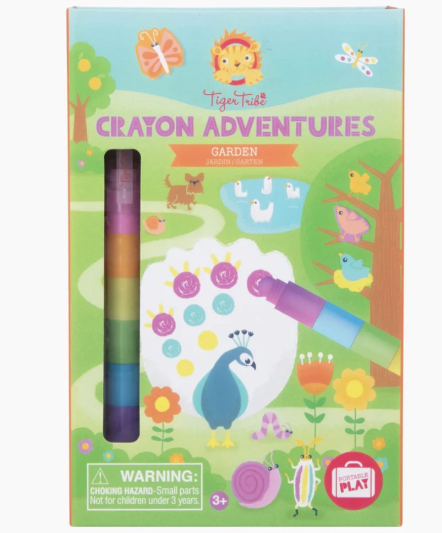 Toys & Activites Tiger Tribe | Crayon Adventures - Garden