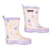 Clothes & Accessories Korango | Gumboot - Safari Print Lavender/Pink