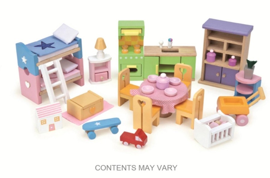 Toys & Activites Le Toy Van | Daisylane Sweetheart Cottage With Furniture; Doll House - Le Toy Van