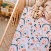 Baby, Kids & Teens Snuggle Hunny Kids | Fitted Cot Sheet; Rainbow Baby - Snuggle Hunny Kids