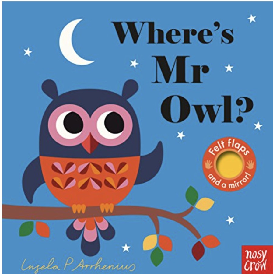 Toys & Activites Book | Where'S Mr Owl; Felt Flaps Book - Ingela Arrhenius