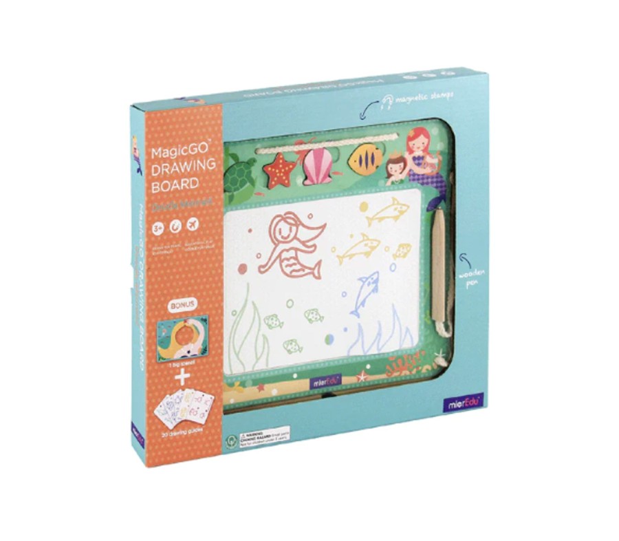 Toys & Activites MierEdu | Magic Go Drawing Board - Doodle Mermaid