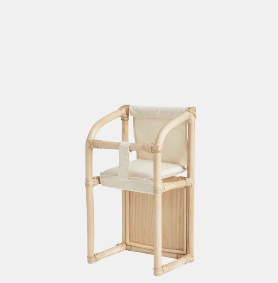 Toys & Activites Olli Ella | Rattan High Chair- Olli Ella