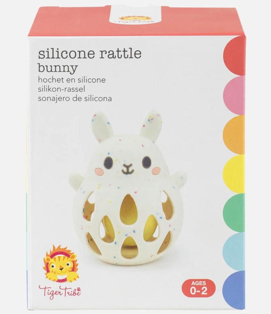 Toys & Activites Tiger Tribe | Silicone Rattle - Bunny