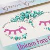 Clothes & Accessories Glitter Girl | Unicorn Face Gems - Dazzle Delight - Glitter Girl