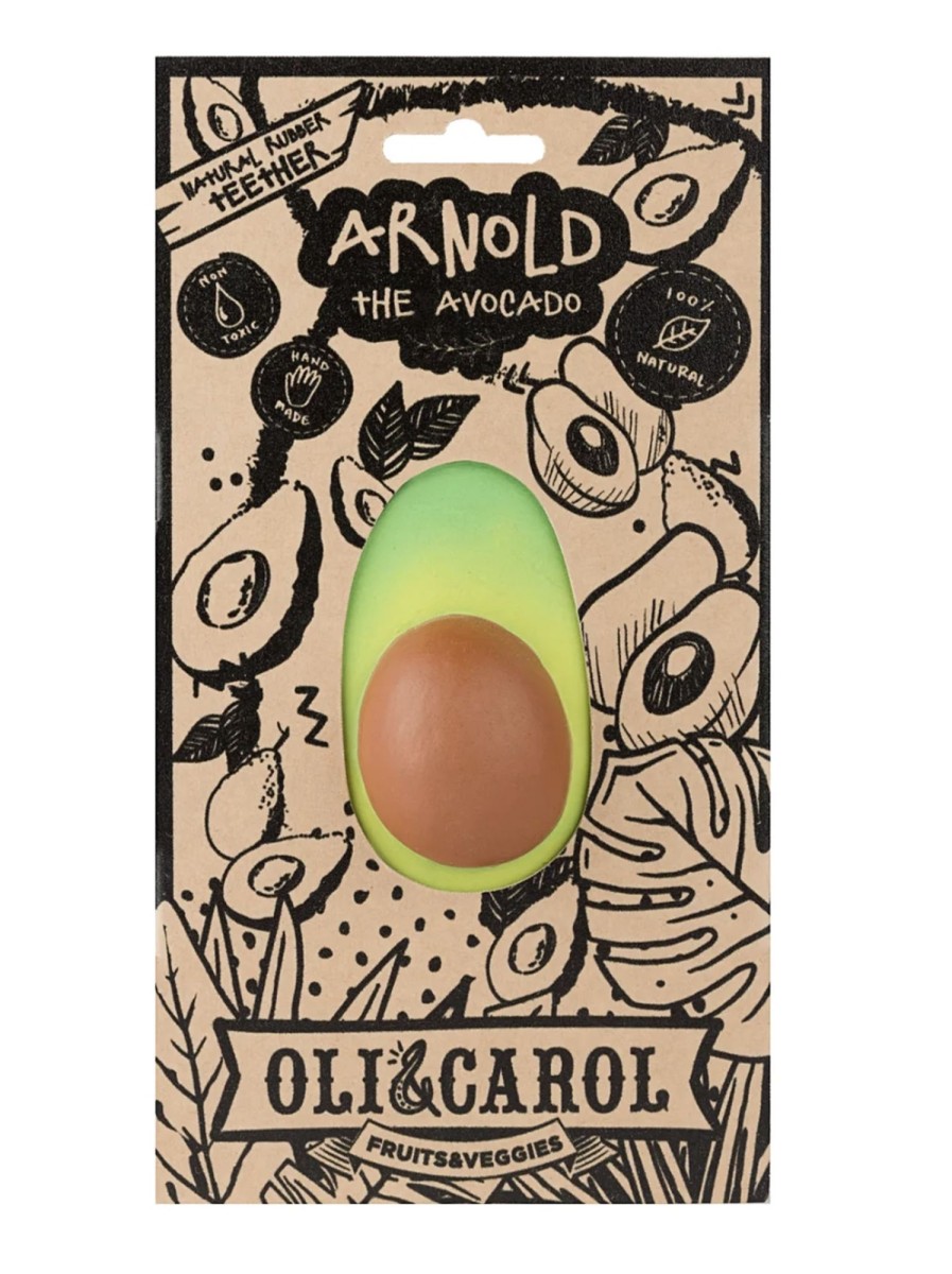 Baby, Kids & Teens Oli & Carol | Arnold The Avocado Baby Teether