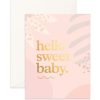 For Mums & Dads Fox & Fallow | Hello Sweet Baby Greeting Card