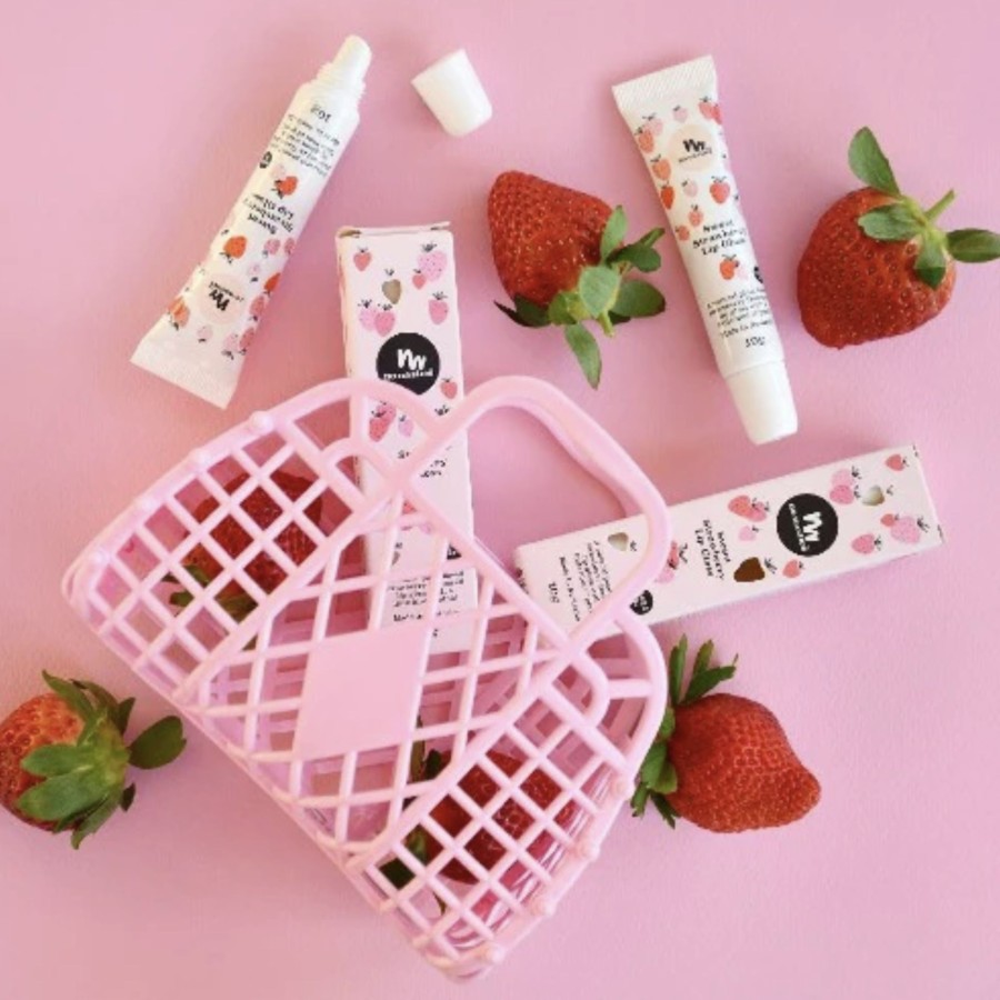 Clothes & Accessories No Nasties | Natural Sweet Strawberry Lip Gloss For Kids And Mums