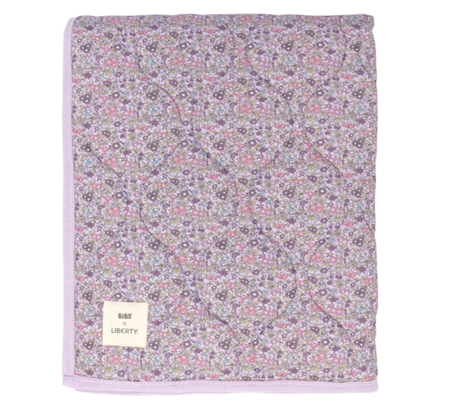 Baby, Kids & Teens BIBS | Bibs X Liberty Quilted Blanket; Chamomile Lawn - Violet Sky