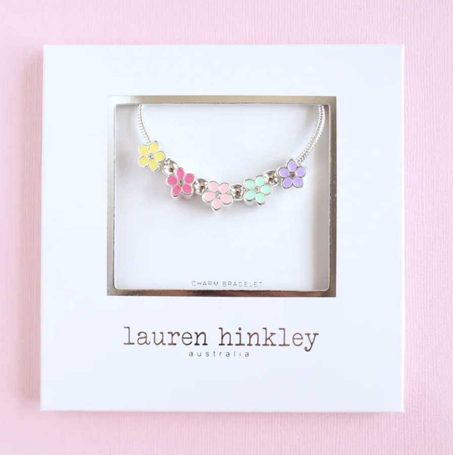 Clothes & Accessories Lauren Hinkley Australia | Charm Bracelet - Petite Fleur Bouquet