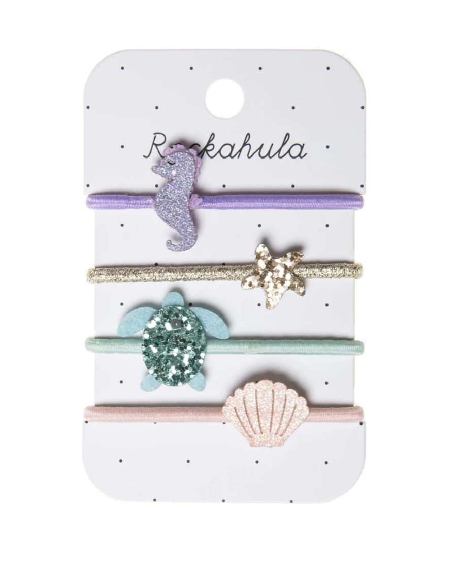 Clothes & Accessories Rockahula | Sea Creatures Ponies Hair Elastics