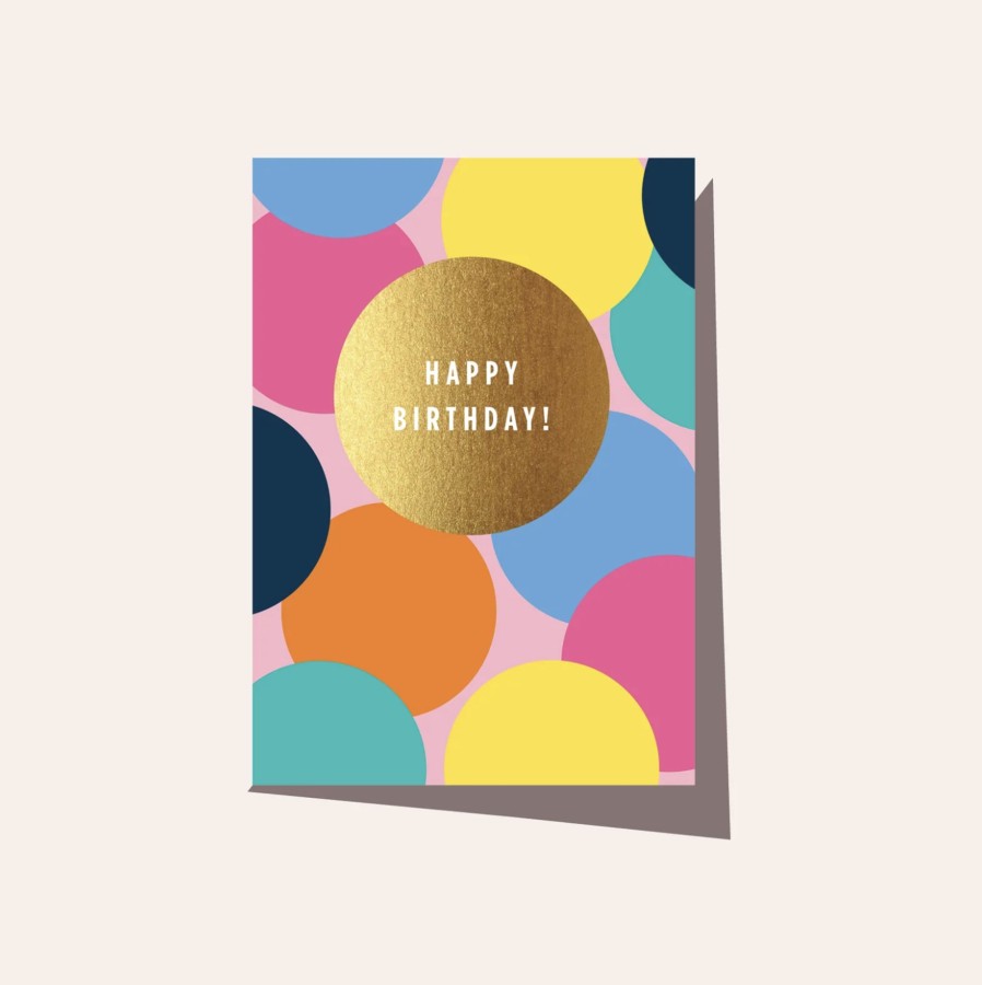 For Mums & Dads Elm Paper | Happy Birthday Bright Spots Greeting Card