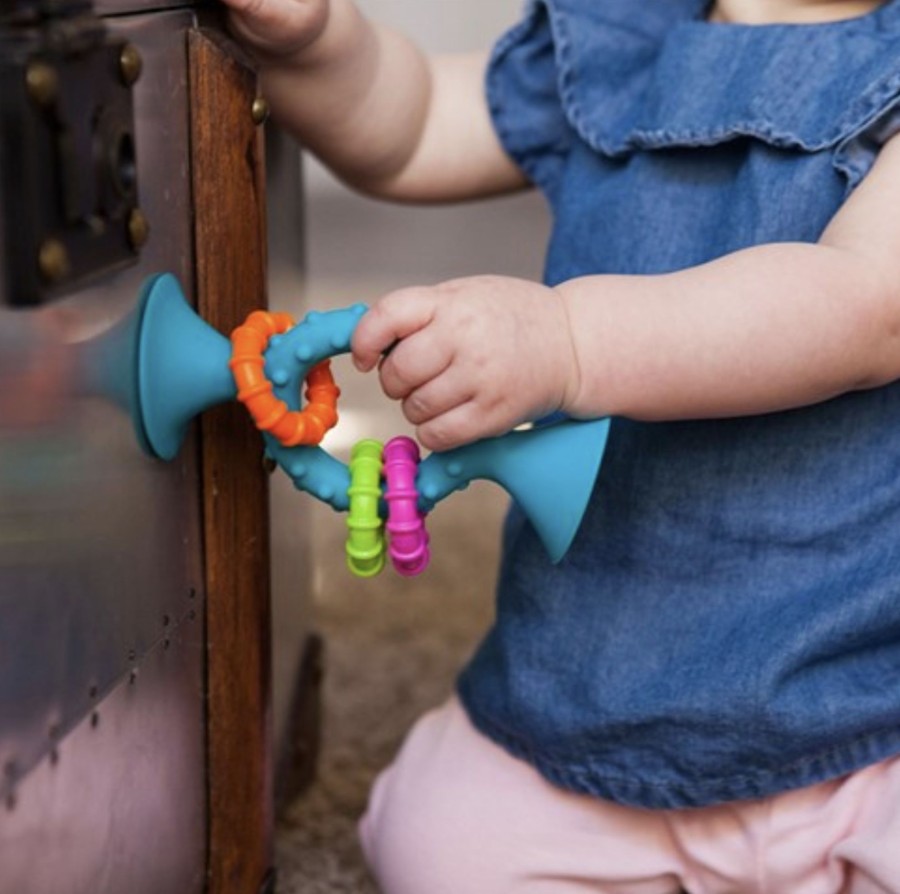 Baby, Kids & Teens Fat Brain Toys | Pip Squigz Loops - Teal