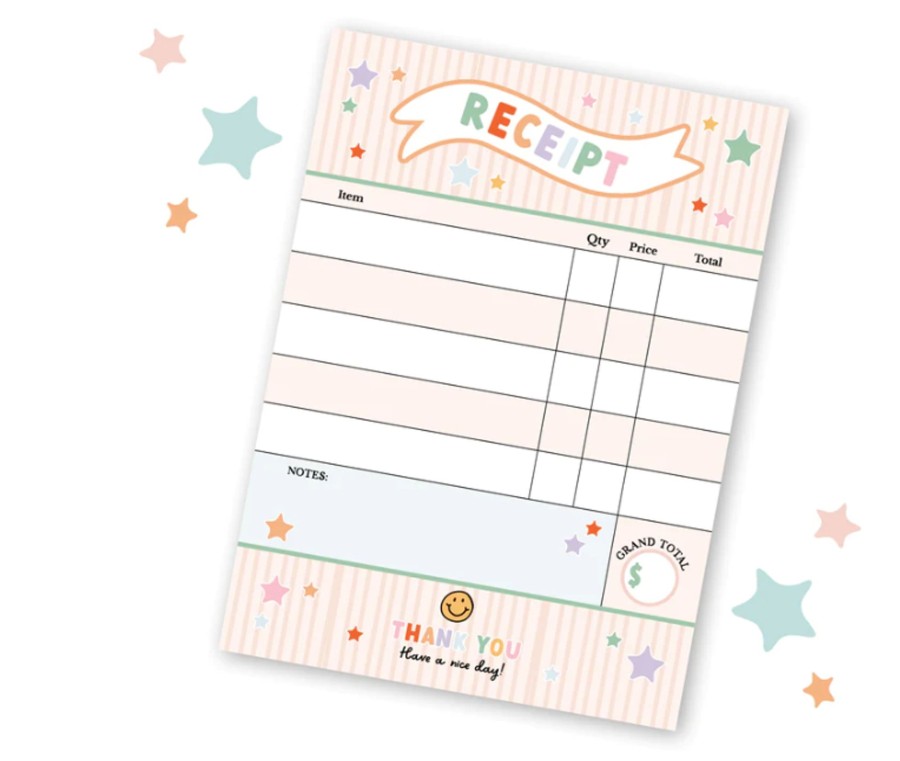 Toys & Activites Magic Playbook | Pretend Play Receipt Pad