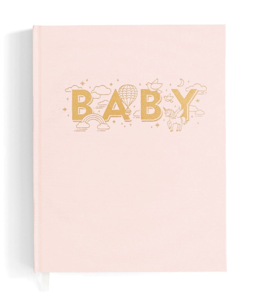 For Mums & Dads Fox & Fallow | Baby Book - Rose