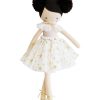 Toys & Activites Alimrose | Celine Doll 50Cm - Ivory Gold Star