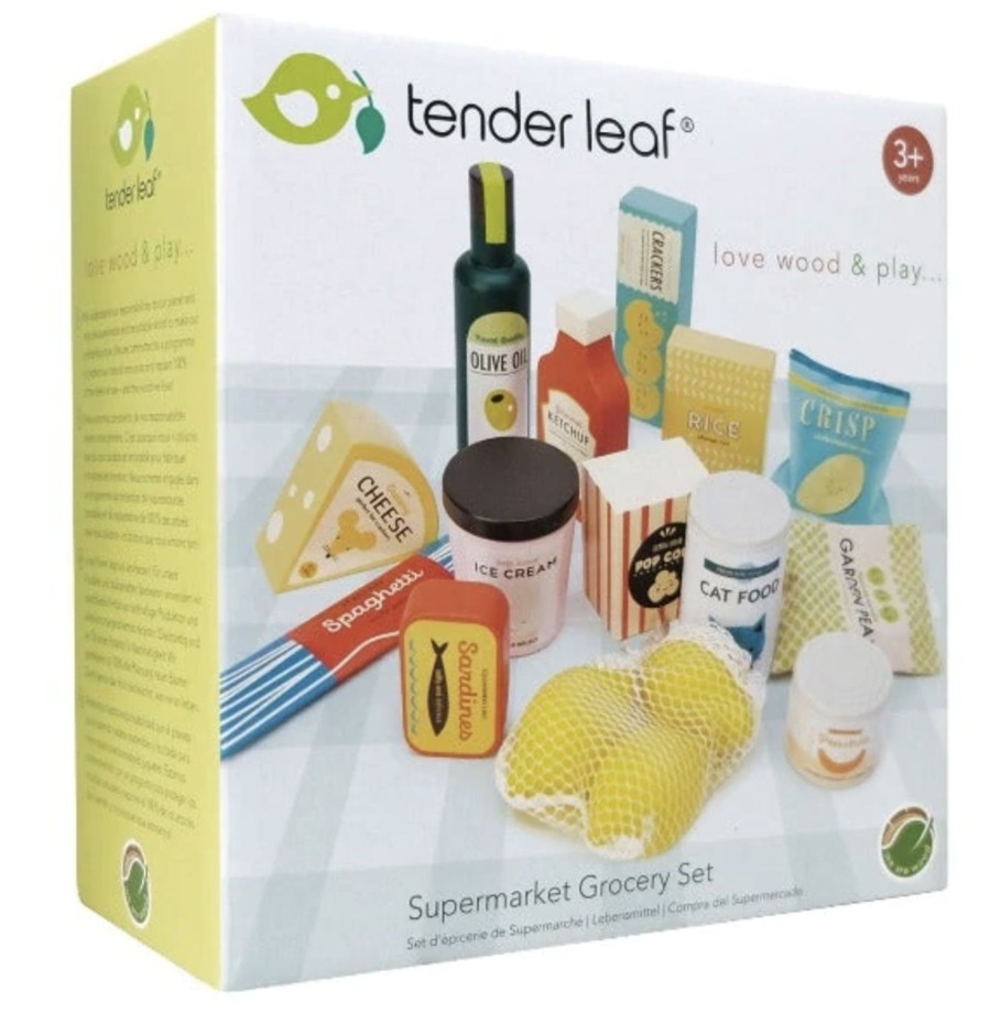 Toys & Activites Tender Leaf Toys | Supermarket Grocery Set