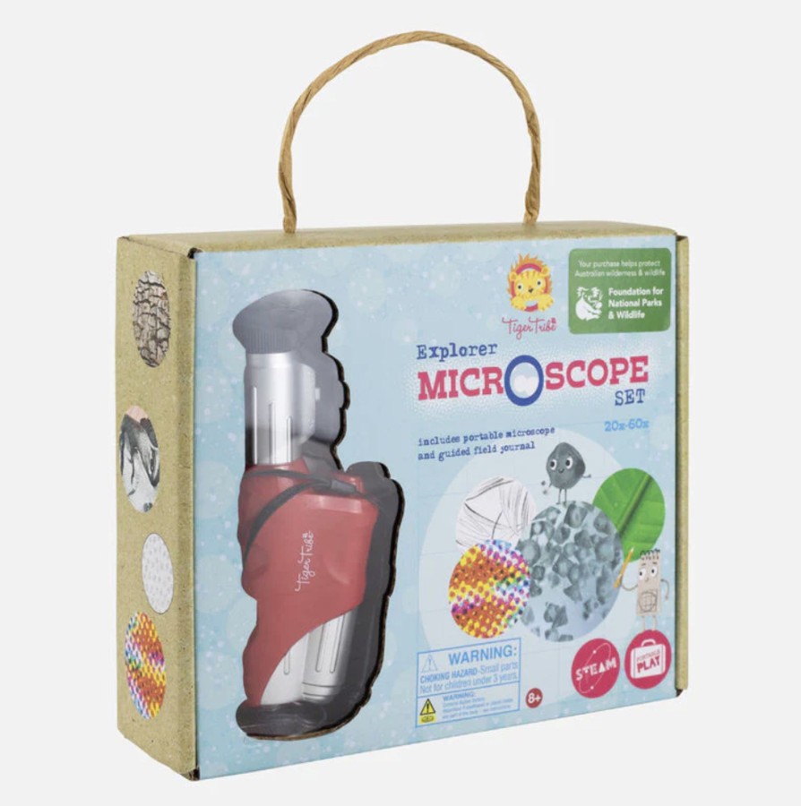 Toys & Activites Tiger Tribe | Explorer Microscope Set