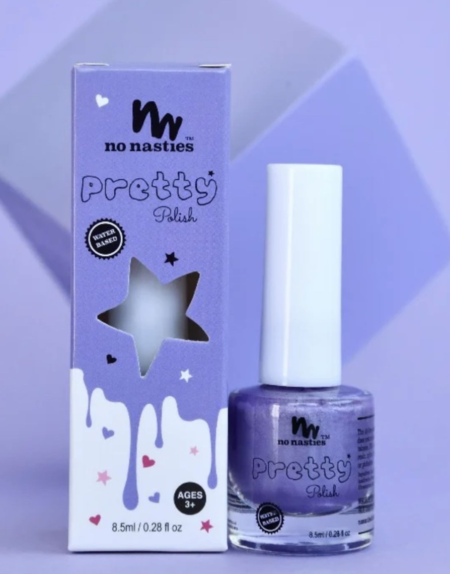 Clothes & Accessories No Nasties | Purple Water-Based Kids Nail Polish