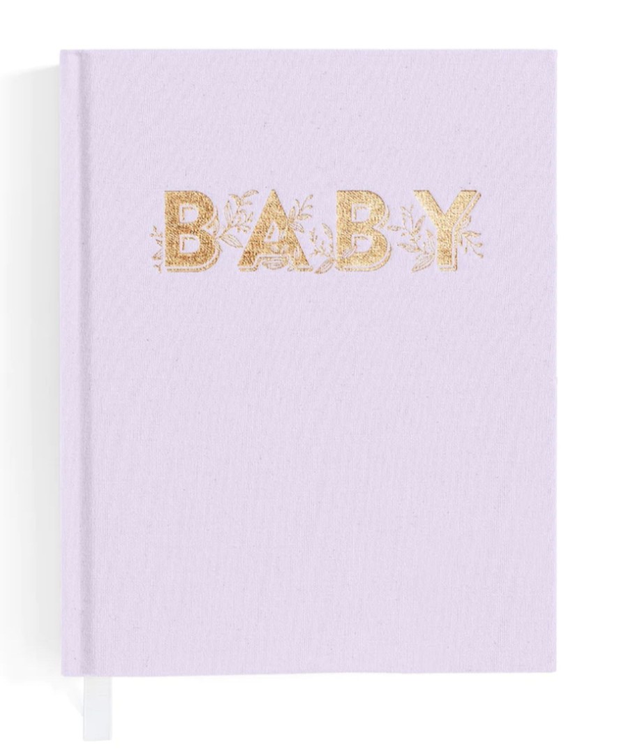 For Mums & Dads Fox & Fallow | Mini Baby Book - Lilac