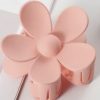 Clothes & Accessories Aquarius Designs | Hair Clip; Daisy Matte Pink - Aquarius Designs