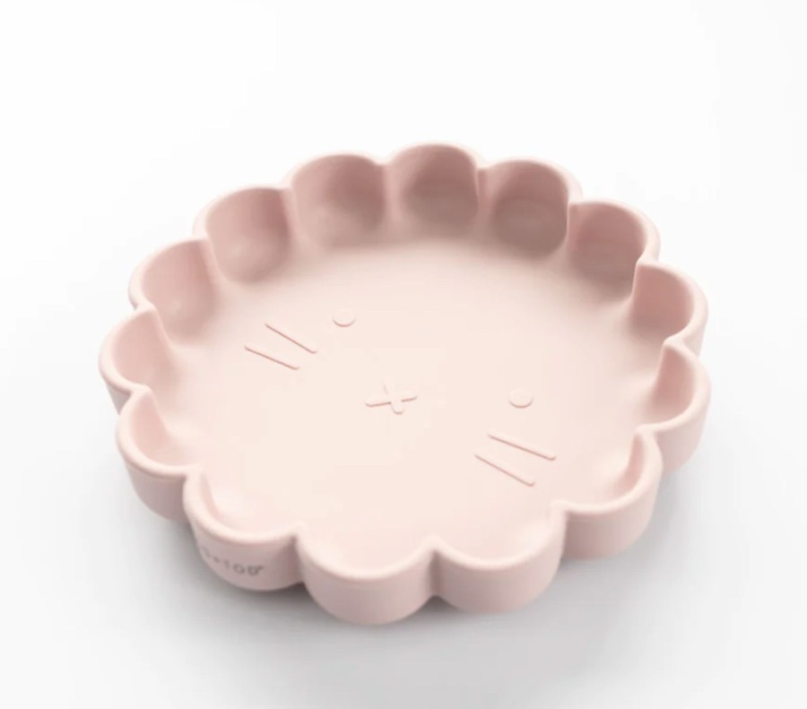 Baby, Kids & Teens Mod + Tod | Silicone Suction Lion Plate; Blush Pink