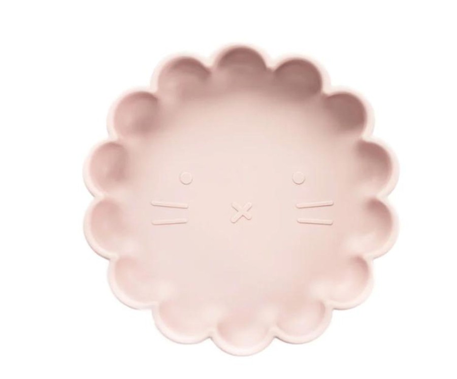 Baby, Kids & Teens Mod + Tod | Silicone Suction Lion Plate; Blush Pink