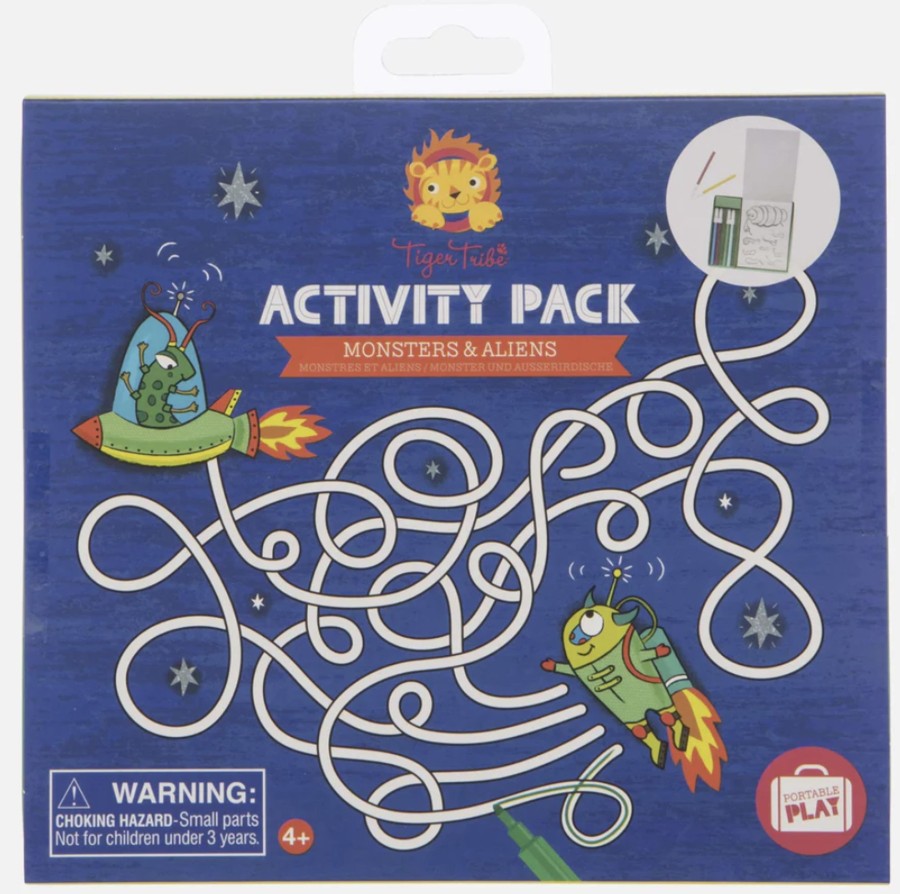 Toys & Activites Tiger Tribe | Activity Pack - Monsters & Aliens