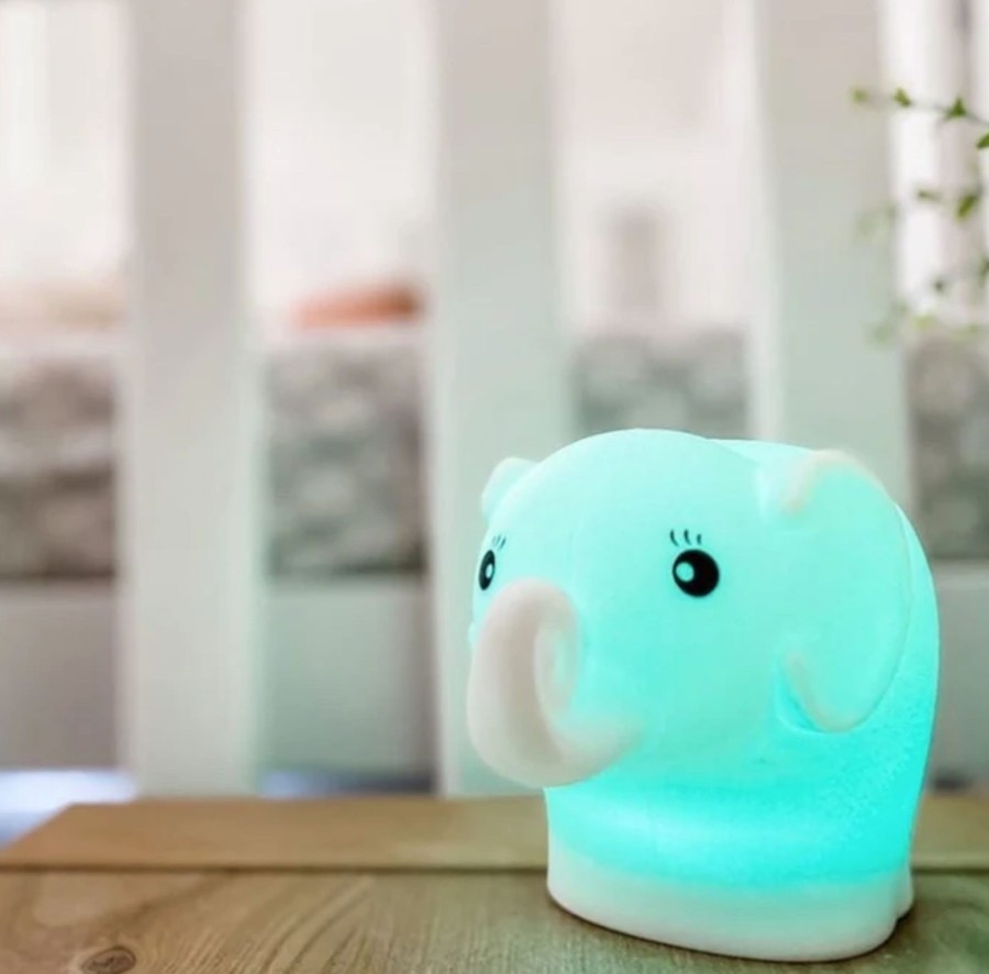 Baby, Kids & Teens Babystudio | Soft Silicone Night Light - Elephant