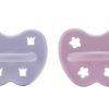 Baby, Kids & Teens Hevea | Pacifier 2 Pack; Orthodontic (Dusty Violet & Light Orchid) 3-36 Month