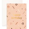 For Mums & Dads Fox & Fallow | Happy Birthday Frappe Greeting Card