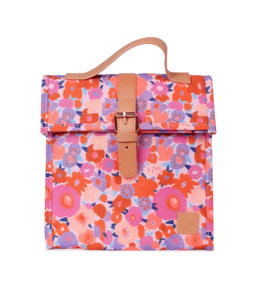 Baby, Kids & Teens The Somewhere Co | Lunch Satchel W/ Shoulder Strap - Sunkissed