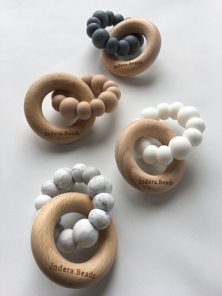 Baby, Kids & Teens Indera.Trading | Scandi Silicone Teether