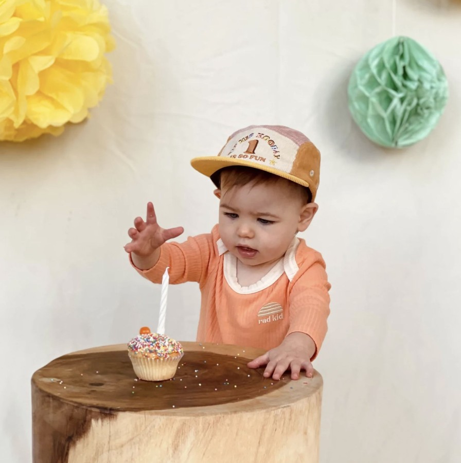 Clothes & Accessories Banabae | 1St Birthday Cord Cap - Musk Spliced