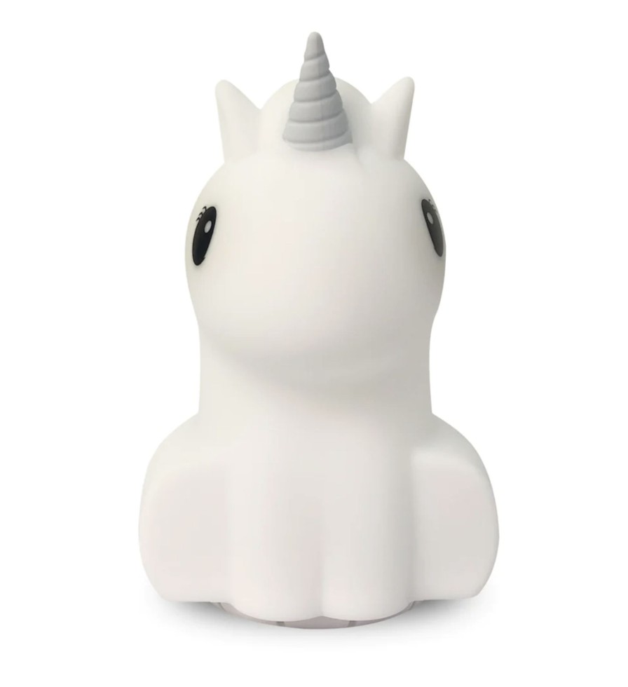 Baby, Kids & Teens Duski | Night Light & Bluetooth Speaker - Silver Unicorn