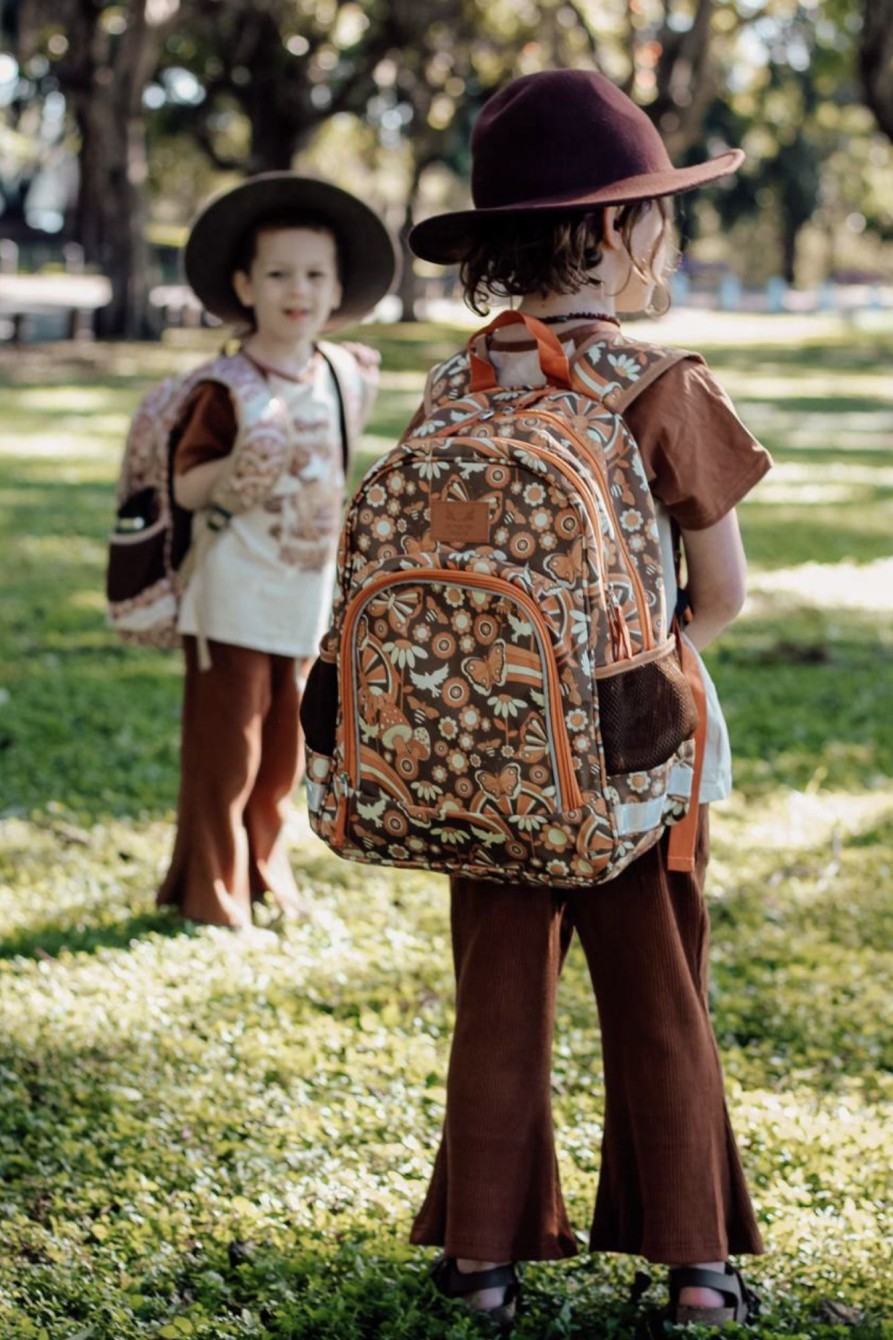 Baby, Kids & Teens The Young Folk Collective | Water Resistant Backpack - Whimsical Woodland