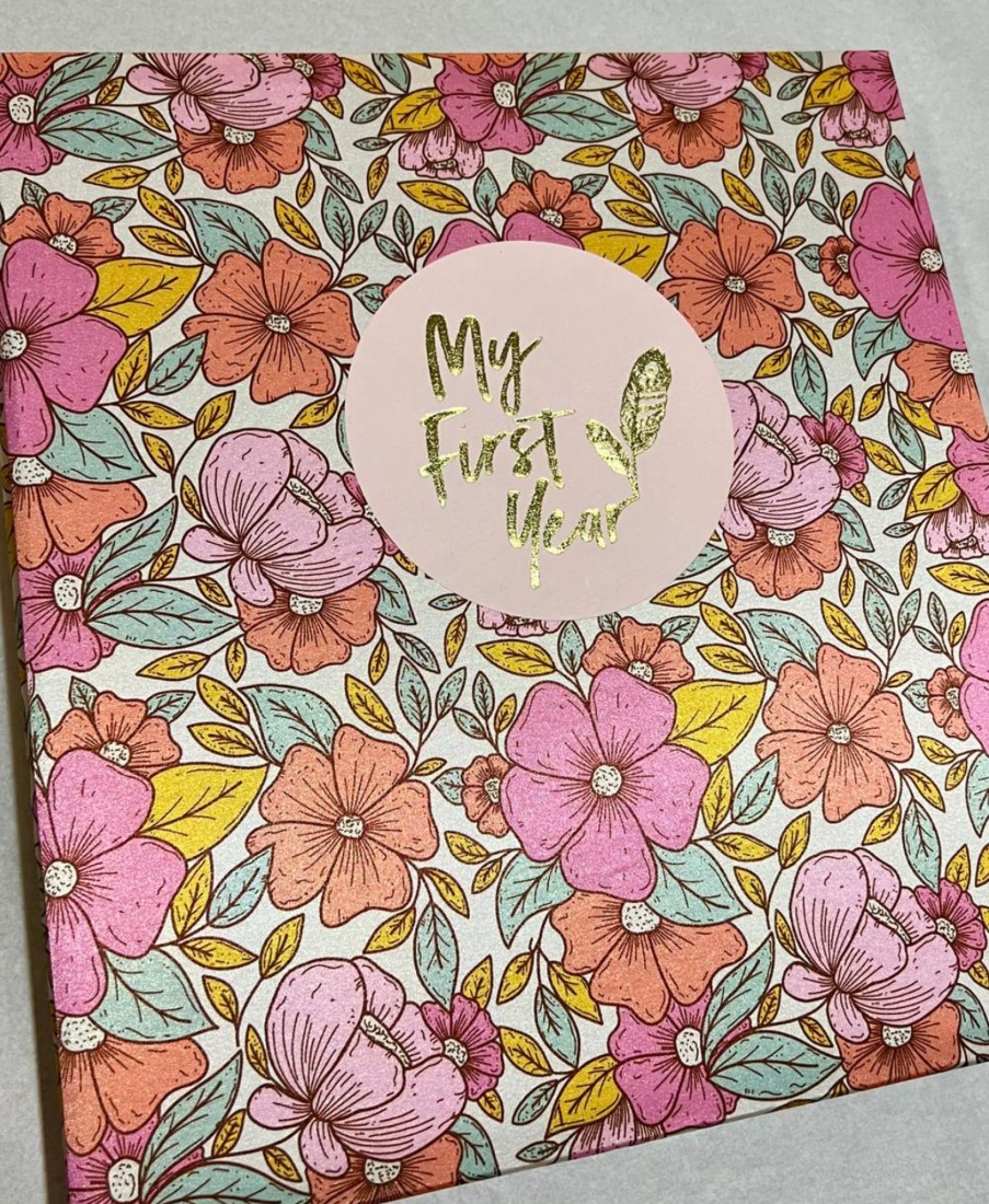 For Mums & Dads Our Adventure Journals | My First Year - Flowers