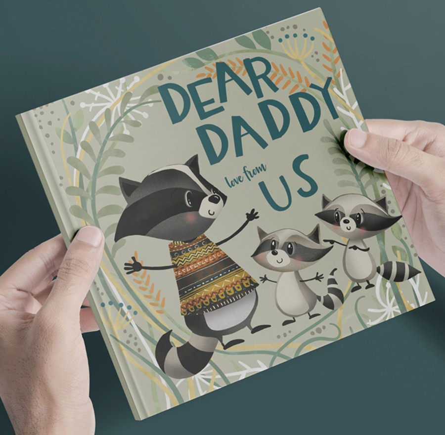 Toys & Activites Book | Dear Daddy Love From Us; Book