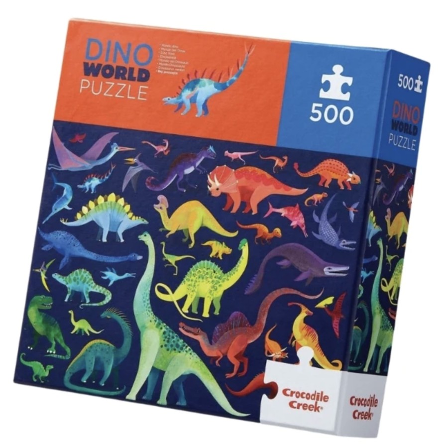 Toys & Activites Crocodile Creek | Family Puzzle 500 Pc - Dino World