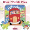 Toys & Activites Brolly Books | Book 'N' Puzzle Pack - Wheels On The Bus