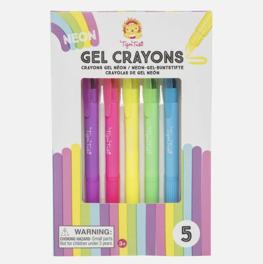 Toys & Activites Tiger Tribe | Neon Gel Crayons - Tiger Tribe