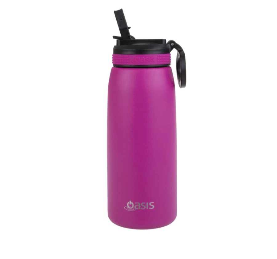 Baby, Kids & Teens Oasis | Insulated Sports Bottle Sipper Straw; Fuchsia - Oasis