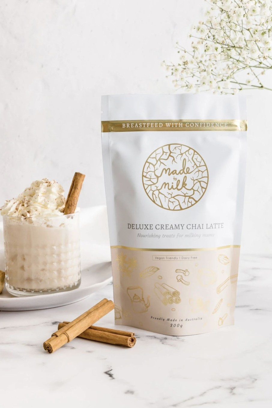 For Mums & Dads Made To Milk | Deluxe Lactation Creamy Chai Latte