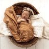 Baby, Kids & Teens Snuggle Hunny Kids | Organic Muslin Wrap; Bronze Palm - Snuggle Hunny Kids