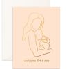 For Mums & Dads Fox & Fallow | Welcome Little One Mama Greeting Card