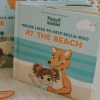 Toys & Activites Mizzie The Kangaroo | Touch And Feel Mizzie Baby Board Book - At The Beach