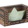 Baby, Kids & Teens Oli & Carol | Origami Boat Mint Bath Toy