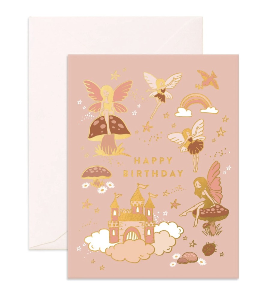 For Mums & Dads Fox & Fallow | Happy Birthday Fairies Greeting Card