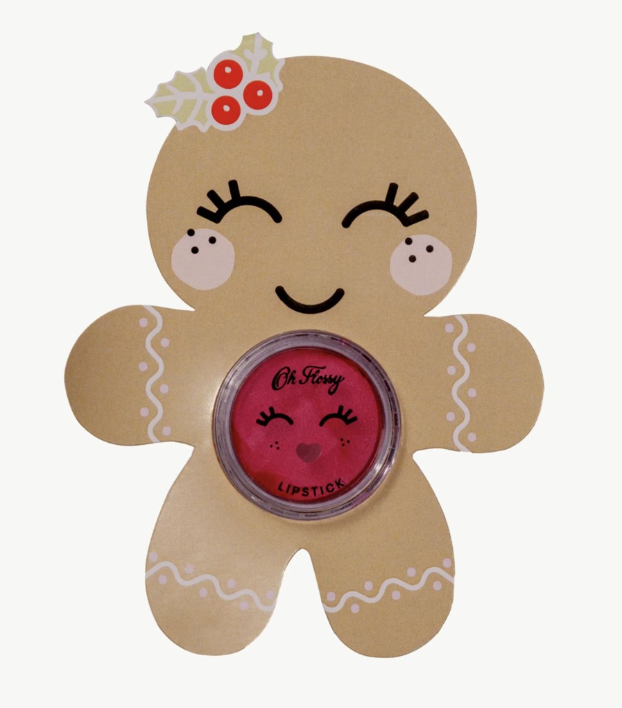 Baby, Kids & Teens Oh Flossy | Lipstick Stocking Stuffer - Gingerbread Girl